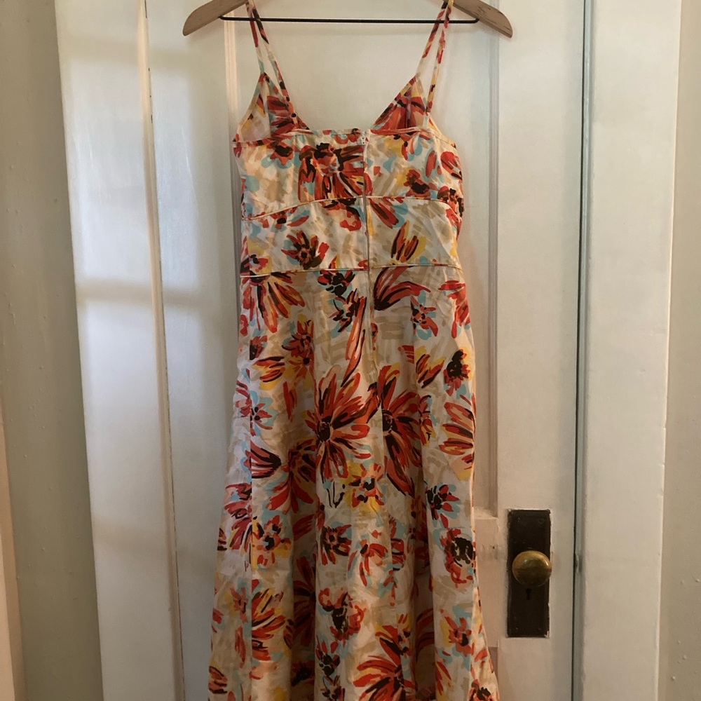 New York & Company Vibrant Floral Maxi Dress